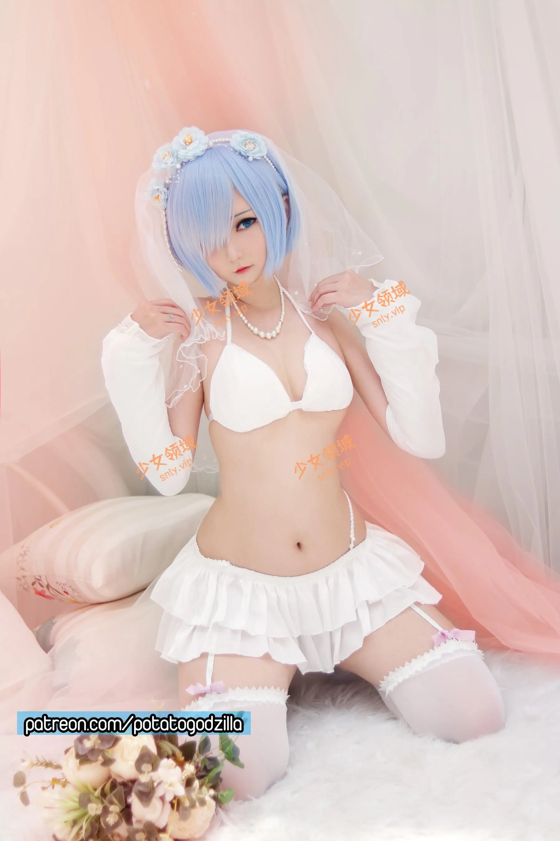 Potato Godzilla – NO.81 Bride Rem [43P]插图5